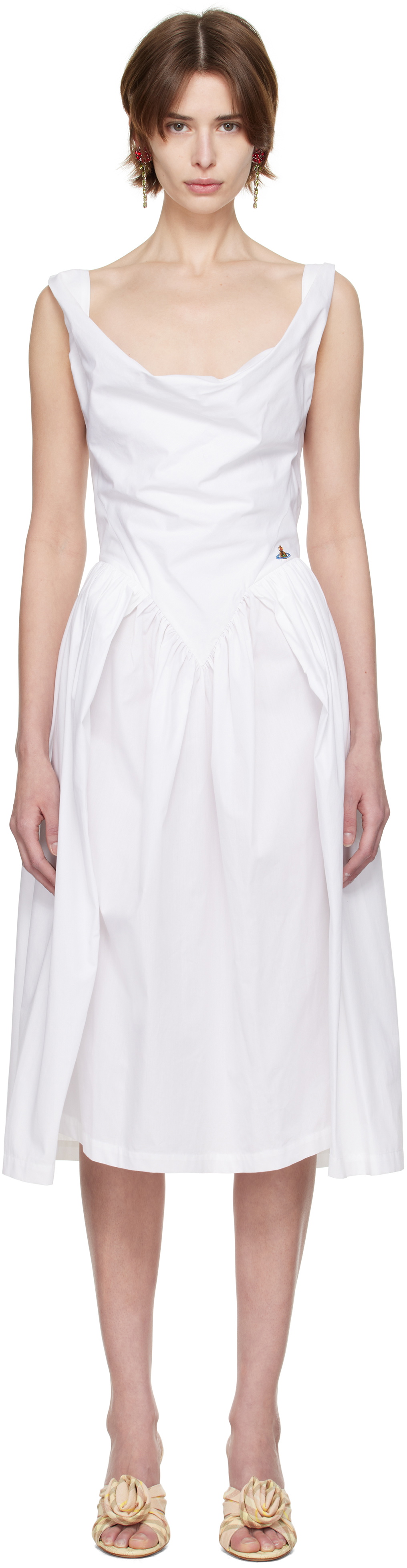 ワンピース Vivienne Westwood Midi Dress Vivienne Westwood Sunday Midi Dress | Black | FARFETCH
