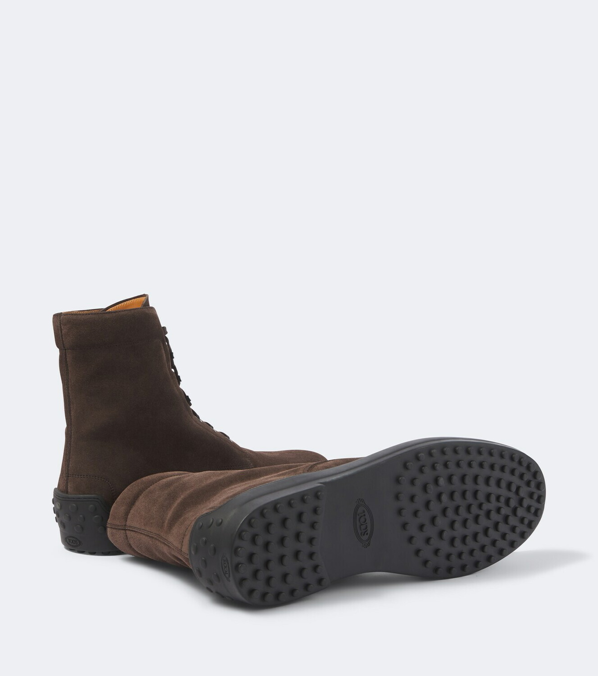 Tod's Suede lace-up boots