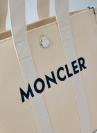 Moncler Canvas Logo Tote Bag
