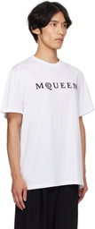 McQueen White 'McQueen' T-shirt