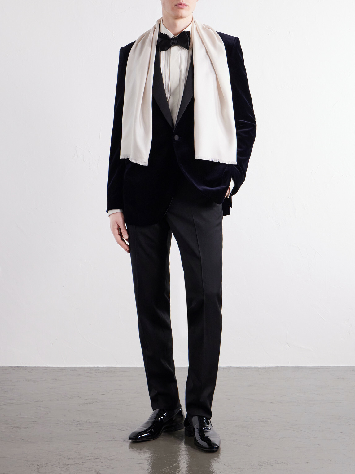 Favourbrook - Polka-Dot Silk-Twill Scarf