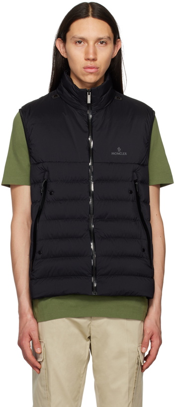 Photo: Moncler Black Koror Down Vest