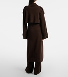 Jardin des Orangers Wool and cashmere trench coat