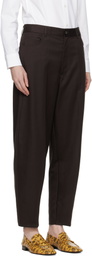 Cordera Brown Carrot Trousers