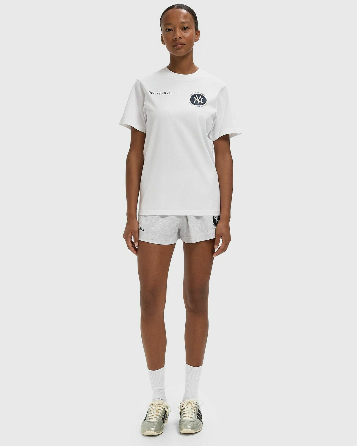 Sporty & Rich World Series Tee White Womens Shortsleefe