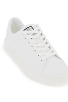 Versace White Leather Sneakers