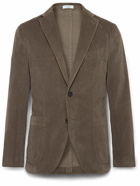 Boglioli - K-Jacket Unstructured Cotton-Moleskin Suit Jacket - Brown