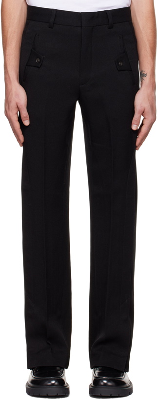 Photo: Andersson Bell Black Arzent Wide-Leg Trousers