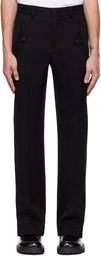 Andersson Bell Black Arzent Wide-Leg Trousers