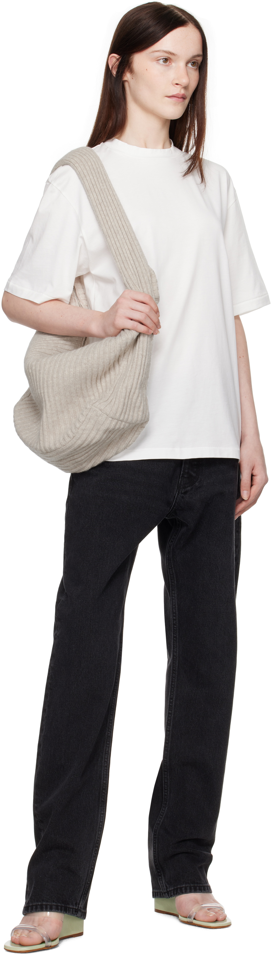 Aya Muse Black Tapered Jeans