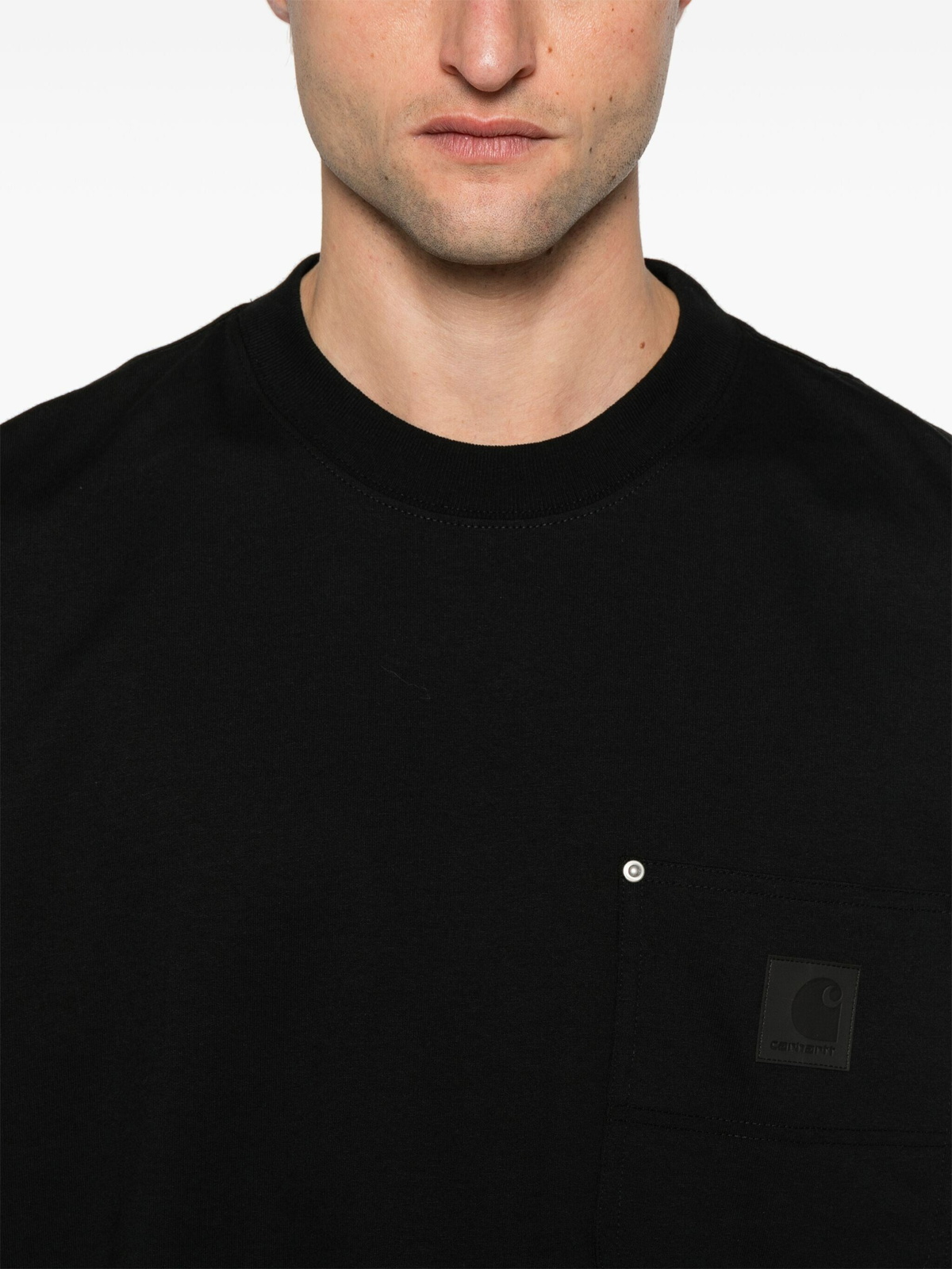 Carhartt WIP Eldon Short Sleeves Pocket T-Shirt in Black