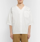 Wacko Maria - Oversized Printed Cotton Shirt - White