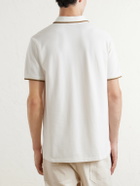 Polo Ralph Lauren - Logo-Embroidered Cotton-Piqué Polo Shirt - Neutrals