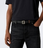 Fendi FF reversible leather belt