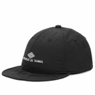 Danton Men's Nylon Taffeta 6 Panel Cap in Black 