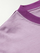 NOMA t.d. - Logo-Print Cotton-Jersey T-Shirt - Purple