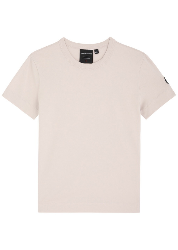 Photo: Canada Goose Broadview Cotton T-shirt Light Pink