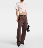 Magda Butrym Knotted jersey T-shirt