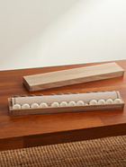 Brunello Cucinelli - Krion®, Walnut Wood and Alcantara Portable Draughts Set