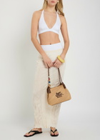 Max Mara Ariella Halterneck Bikini top White