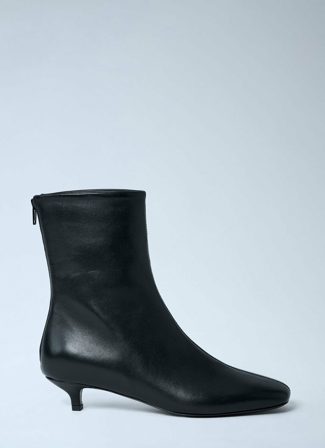 TOTEME Classic Day Leather Ankle Boots