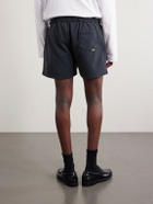 Gallery Dept. - Zuma Straight-Leg Logo-Print Cotton-Jersey Shorts - Black