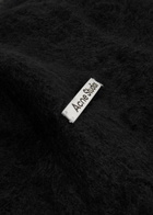 Acne Studios Hooded Brushed Mohair-blend Scarf - Black - One Size