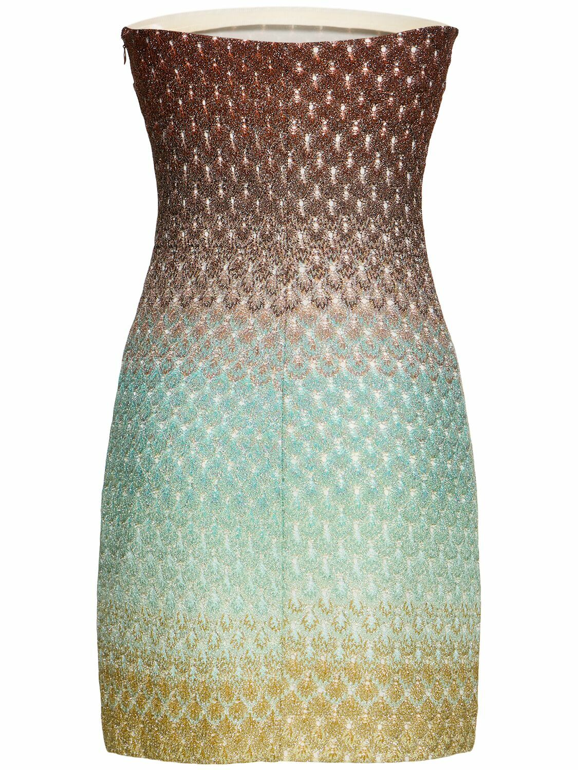 MISSONI Fitted Strapless Short Dress Missoni MISSONI Fitted Strapless Short Dress Missoni