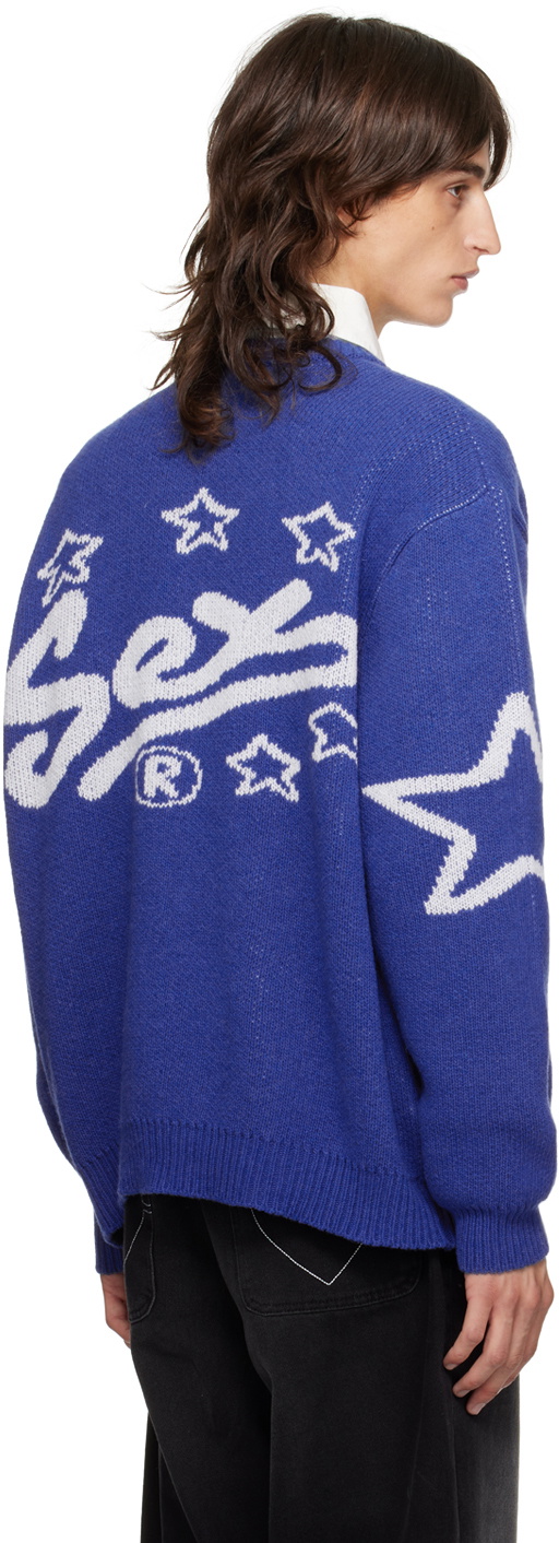 Carne Bollente Blue 'The S Word' Sweater