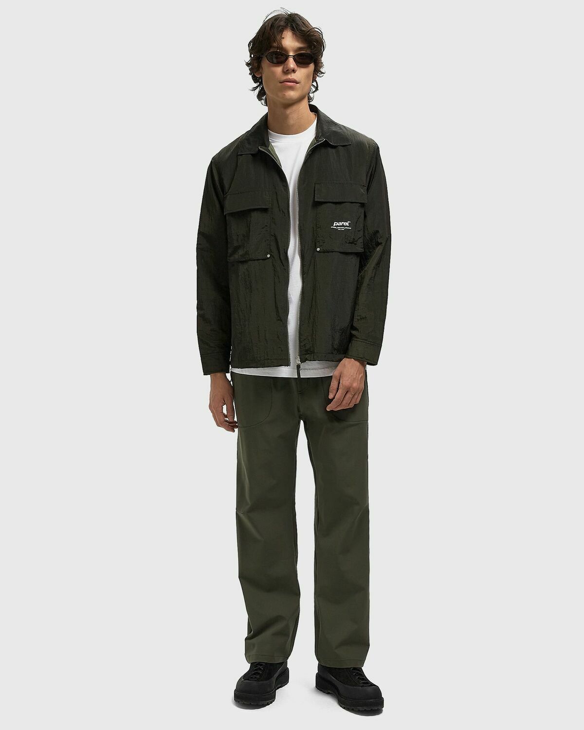 Parel studios Faro Luma Overshirt Green Men