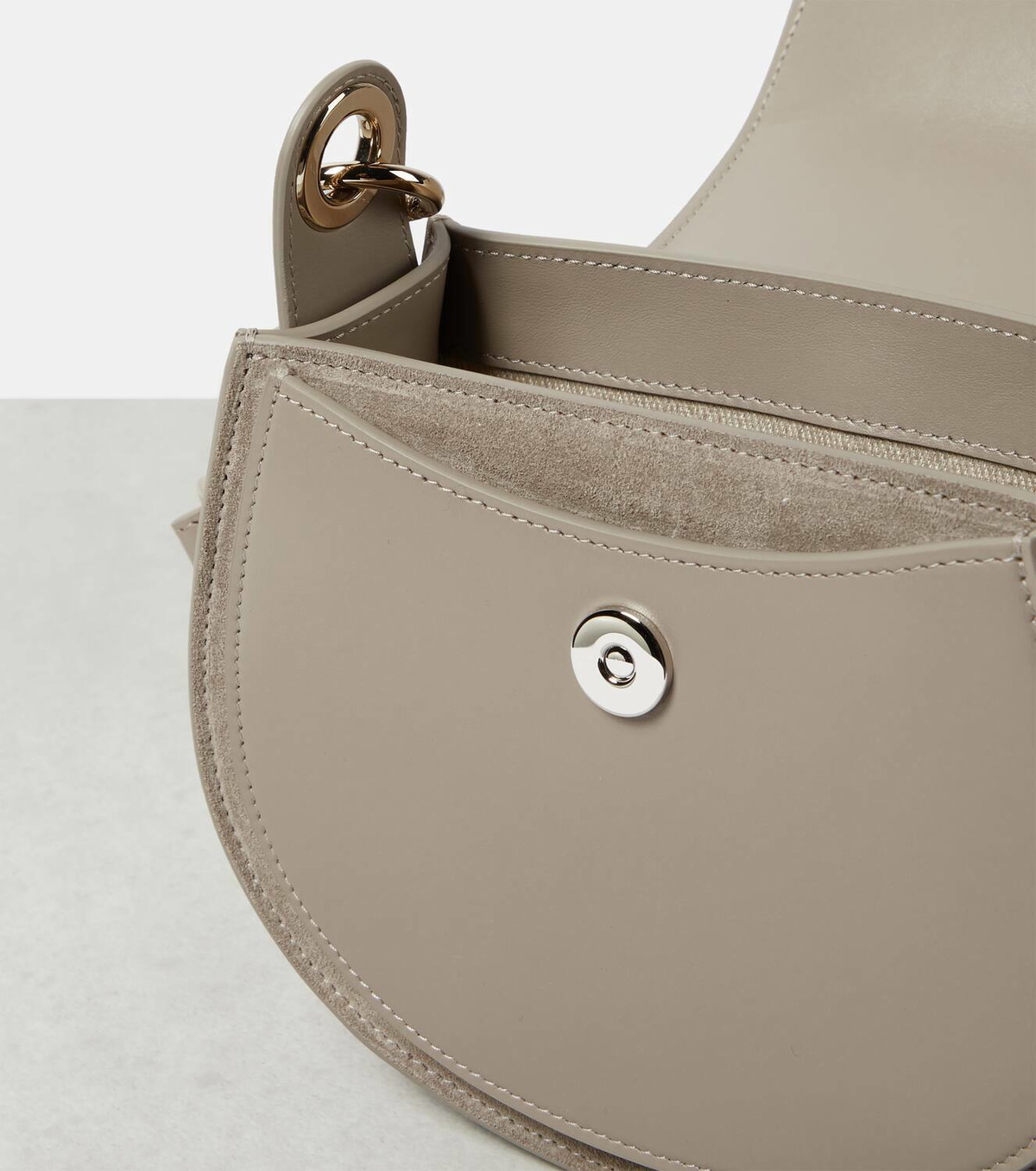 Chloé Tess Small suede crossbody bag