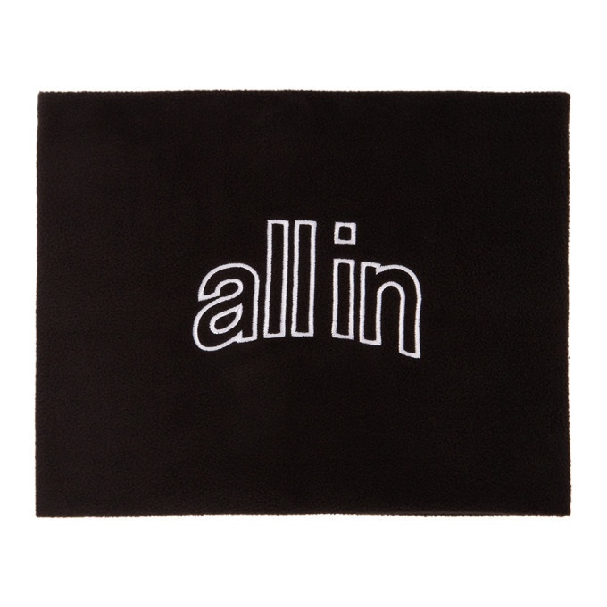 Photo: all in Black Logo Neck Warmer