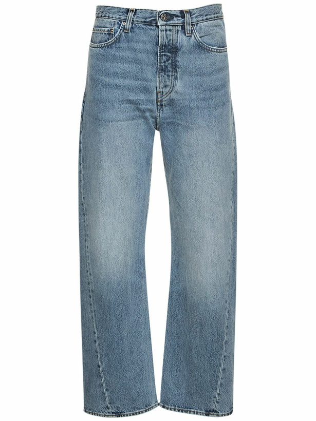 Photo: TOTEME - Twisted Seam Full Length Denim Jeans