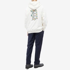 Drole de Monsieur Men's Drôle de Monsieur D Logo Popover Hoody in Cream