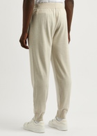 John Smedley Henning Wool Sweatpants Beige