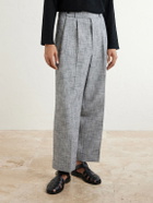 BODE - Static Weave McNab Straight-Leg Woven Trousers - Gray