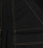 Matthew Adams Dolan - Cotton-denim miniskirt