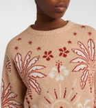 Alanui Echoes Of The Island wool and cotton sweater