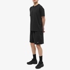 Nike Men's Solo Swoosh Short in Black/White