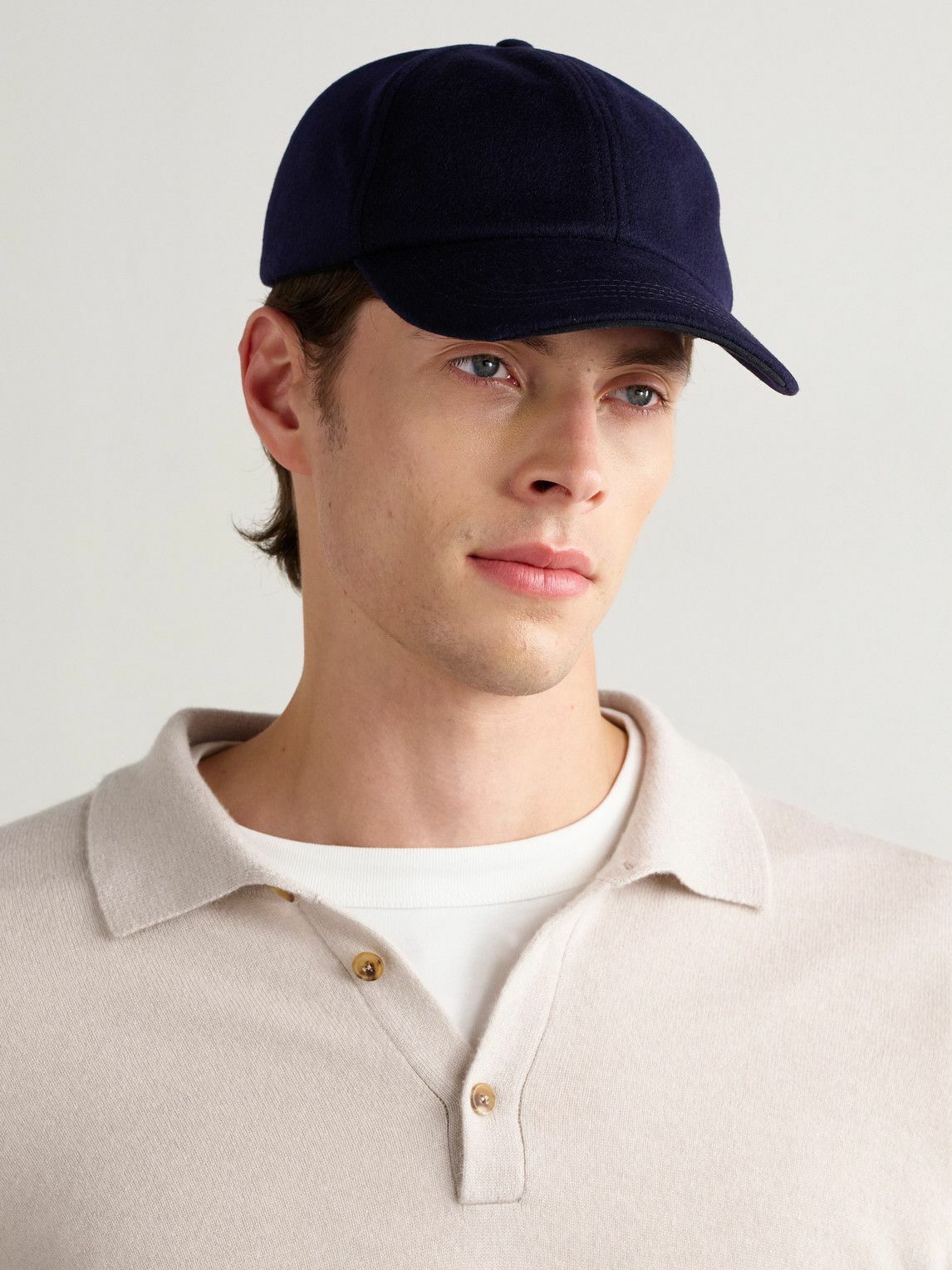 SEASE - Cashmere Baseball Cap