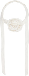 Gimaguas White Rose Necklace