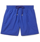 Vilebrequin - Moorea Mid-Length Water-Reactive Swim Shorts - Men - Blue