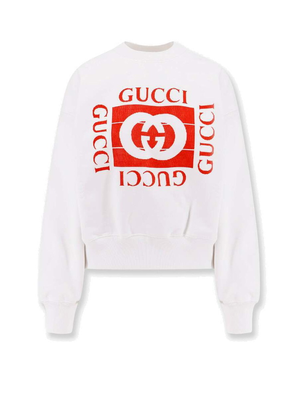 Gucci Red Sequin Sine Amore Nihil Sweater Gucci