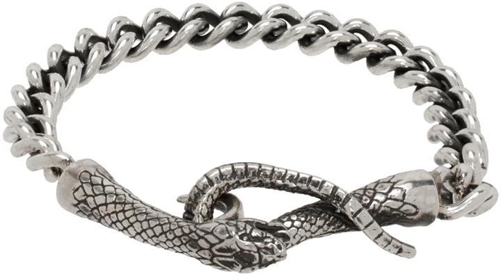 Photo: Enfants Riches Déprimés Silver Serpent Bracelet