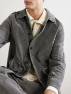 Officine Générale - Suny Stretch-Cotton Corduroy Jacket - Gray