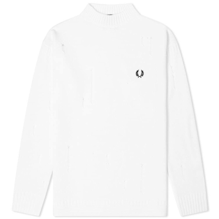 Photo: Fred Perry x Casely Hayford Distressed Crew