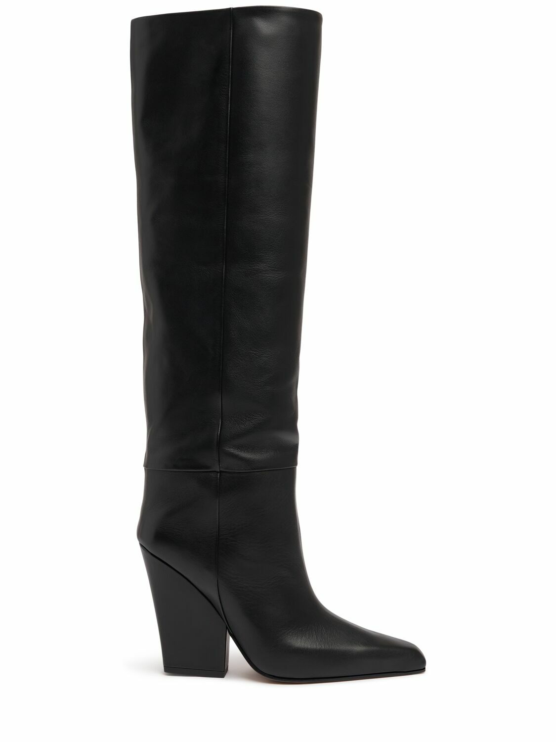 PARIS TEXAS 100mm Jane Leather Tall Boots Paris Texas