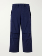 Polo Ralph Lauren - Wide-Leg Cotton-Canvas Cargo Trousers - Blue