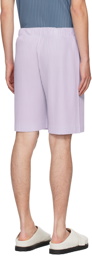 HOMME PLISSÉ ISSEY MIYAKE Purple Colorful Pleats Shorts