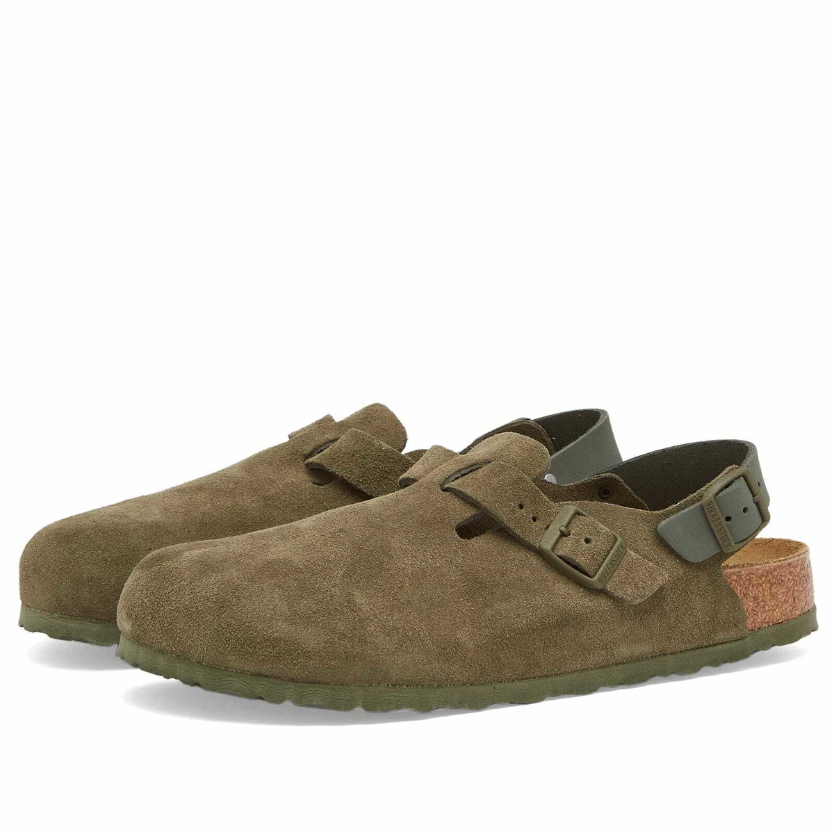 Birkenstock Tokio in Thyme Suede